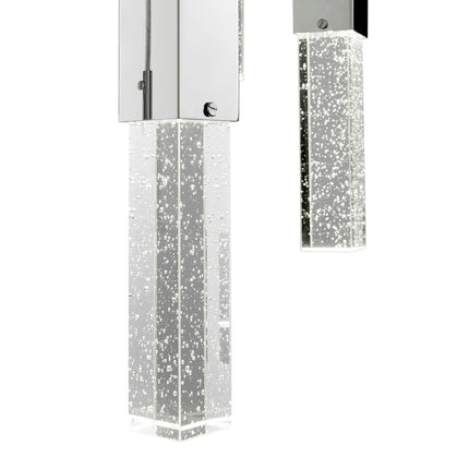 Sparkling Night Chandelier // 9 Light LED Spiral Chandeliers TriadCommerceInc   