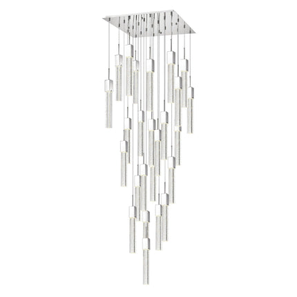 Sparkling Night Chandelier Vertical // XL  25  Light Chandeliers TriadCommerceInc   