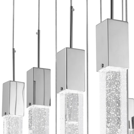 Sparkling Night Chandelier Vertical // XL  25  Light Chandeliers TriadCommerceInc   