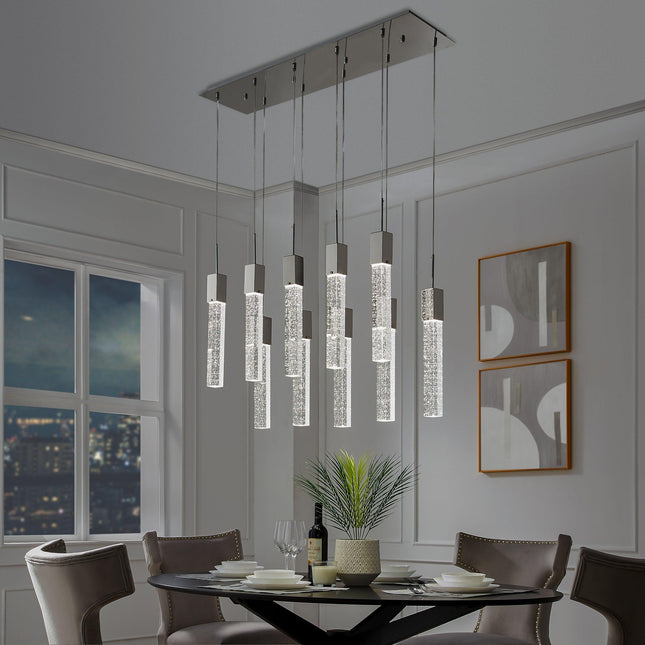 Sparkling Night Chandelier // XL 10 Light Chandeliers TriadCommerceInc   