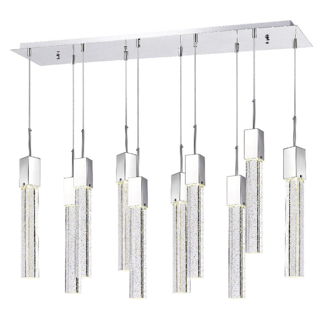 Sparkling Night Chandelier XL 10 Light Modern Crystal Home Decor > Lighting > Ceiling Lights > Chandelier > Linear Chandeliers TriadCommerceInc