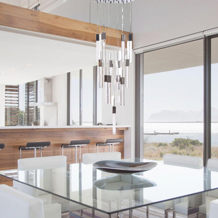 Sparkling Night Chandelier // XL 13 Light Chandeliers TriadCommerceInc   
