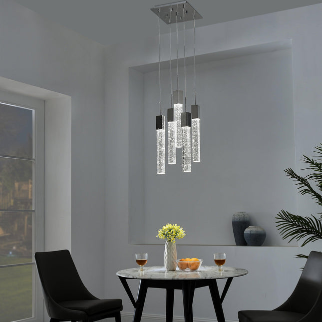 Sparkling Night Chandelier // XL 5 Light Chandeliers TriadCommerceInc   
