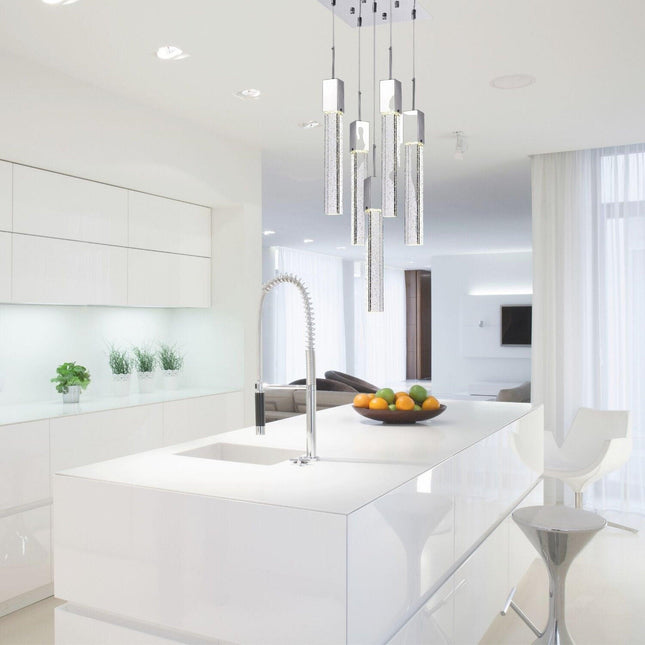 Sparkling Night Chandelier // XL 5 Light Chandeliers TriadCommerceInc   