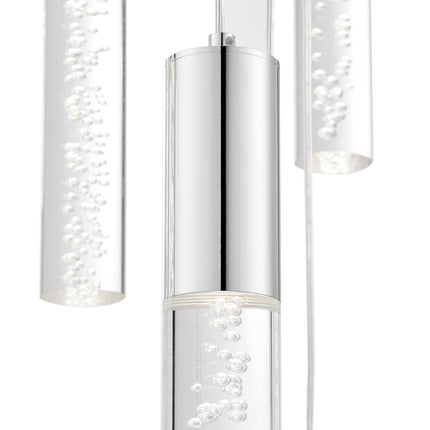 Sparkling Night Cylinder Chandelier// 13 Light Chandeliers TriadCommerceInc   