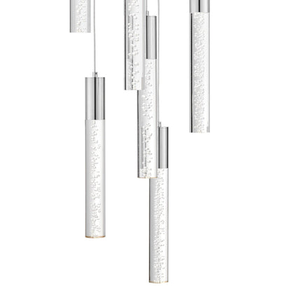 Sparkling Night Cylinder Chandelier// 13 Light Chandeliers TriadCommerceInc   