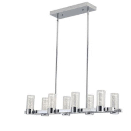 Sparkling Night LED Rectangular Chandelier//  8 Lights Chandeliers TriadCommerceInc   