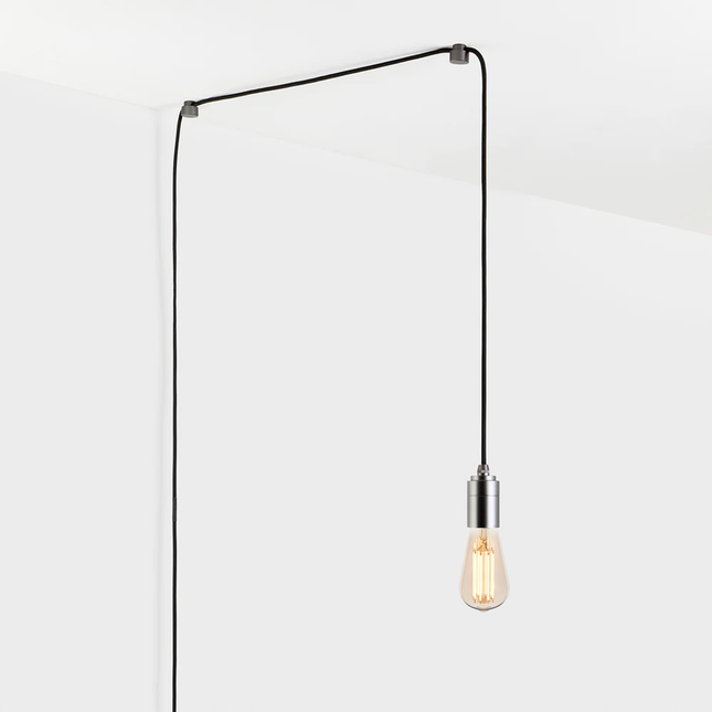 Squirrel Cage Plug-In Pendant Light in Graphite Home Decor > Lighting > Ceiling Lights > Pendant Lights TriadCommerceInc Graphite