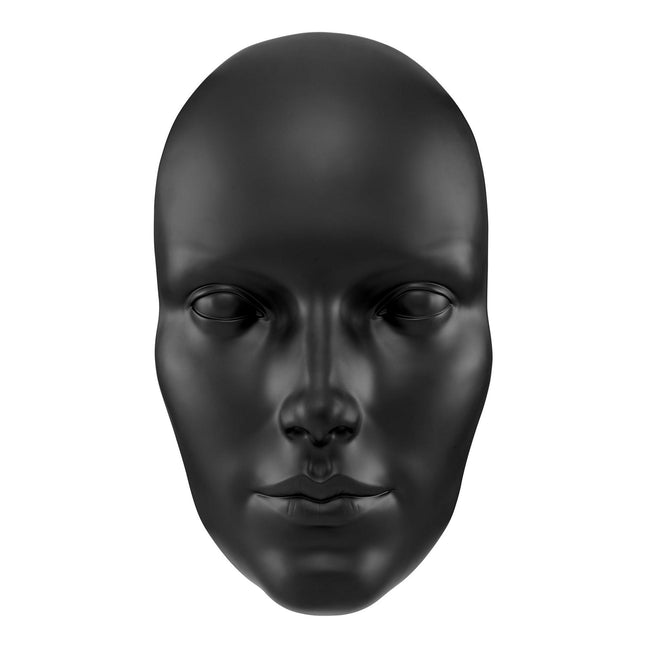 Sumerian Feminine Face // Matte Black Wall Decor TriadCommerceInc   
