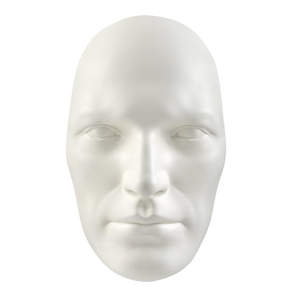 Sumerian Masculine Face // Matte White Wall Decor TriadCommerceInc   