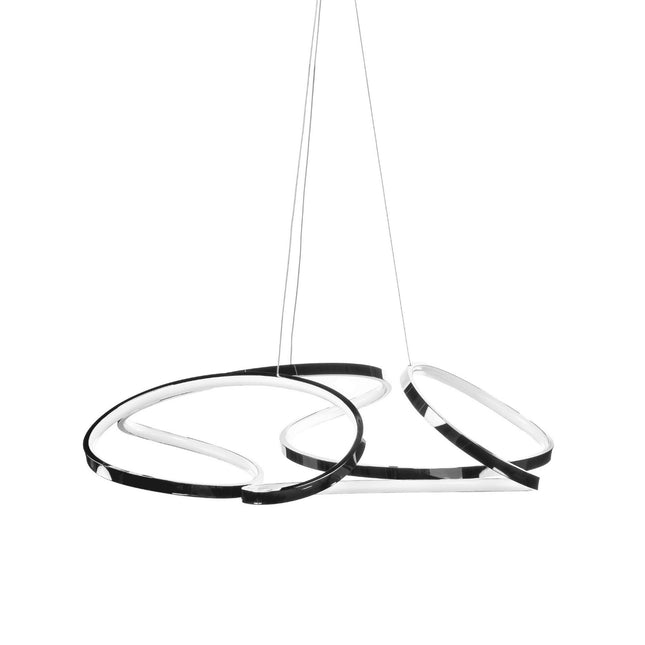 Suzhou LED Adjustable Chandelier // Chrome Finish Chandeliers TriadCommerceInc   