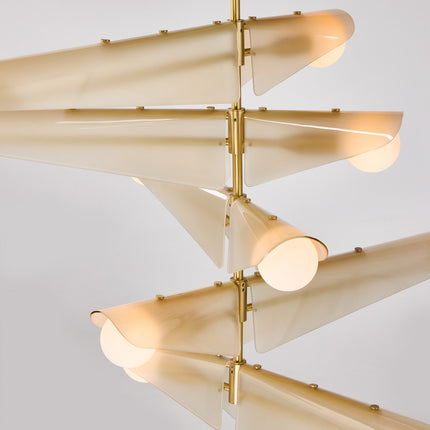 Sycamore Chandelier 5 Tiers in Dusk Pink Home Decor > Lighting > Ceiling Lights > Chandelier TriadCommerceInc