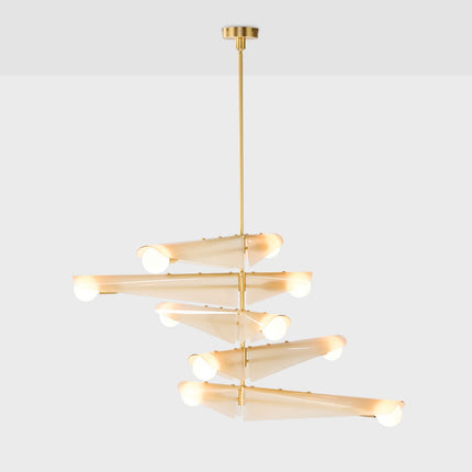 Sycamore Chandelier 5 Tiers in Dusk Pink Home Decor > Lighting > Ceiling Lights > Chandelier TriadCommerceInc