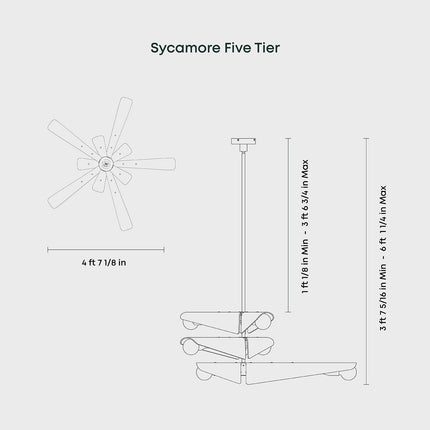 Sycamore Chandelier 5 Tiers in Dusk Pink Home Decor > Lighting > Ceiling Lights > Chandelier TriadCommerceInc