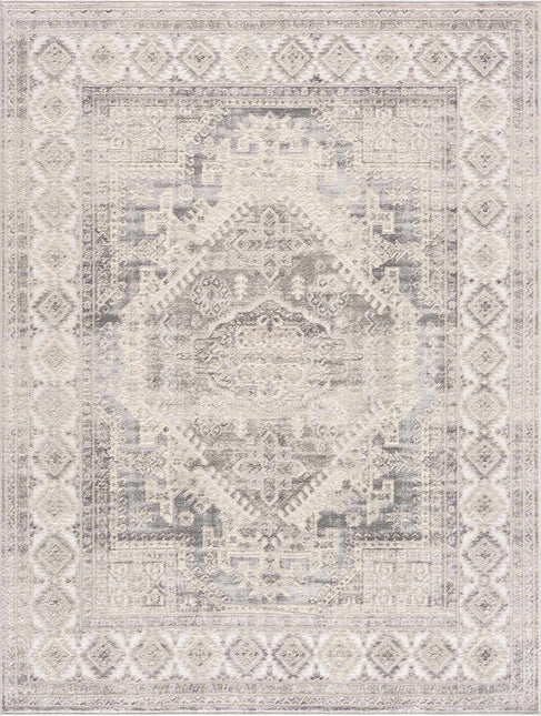 Brend Taupe Medallion Area Rug - Clearance Rugs TriadCommerceInc