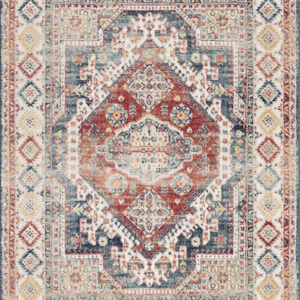Brend Rust Medallion Area Rug - Clearance Rugs TriadCommerceInc