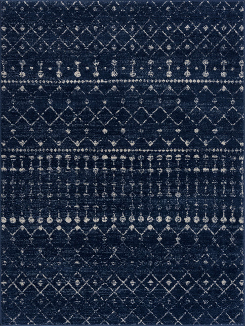 Tigrican Navy 2335 Area Rug Rugs TriadCommerceInc 7'10" x 10' Rectangle