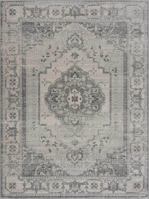 Tigried Ivory & Gray 2315 Area Rug - Clearance Rugs TriadCommerceInc 7'10" x 10' Rectangle