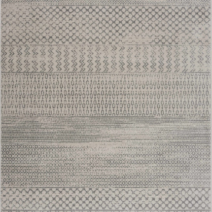 Tigri Aztec Ivory & Gray 2318 Area Rug - Clearance Rugs TriadCommerceInc 7'10" x 10' Rectangle