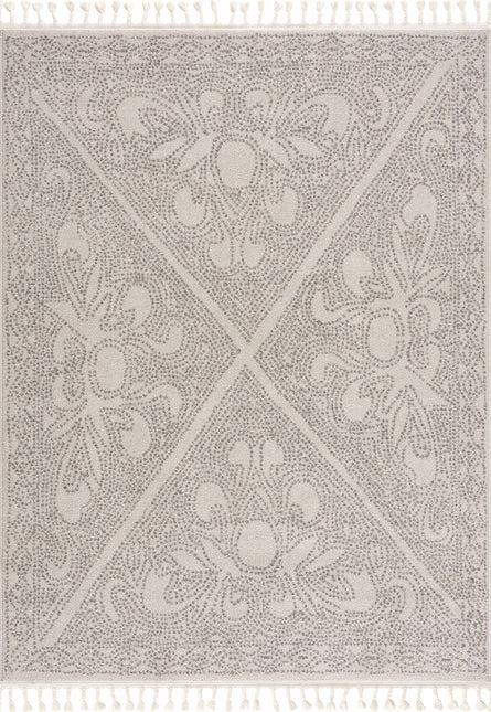 Birdwood Cream & Brown Area Rug Rugs TriadCommerceInc