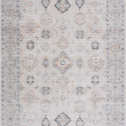 Beige Beckett Vintage Washable Area Rug - Promo Rugs TriadCommerceInc