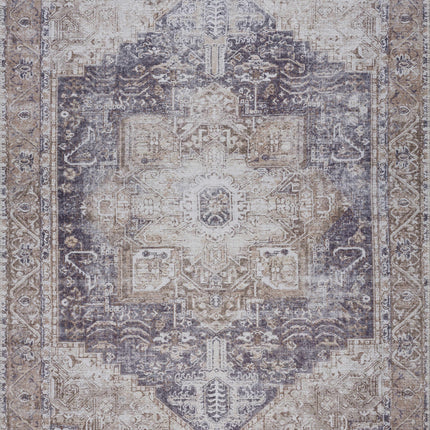 Beige Rosman Washable Rug - Limited Edition Rugs TriadCommerceInc