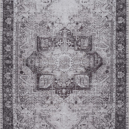 Rosman Black Tumble Dry Washable Rug - Promo Rugs TriadCommerceInc