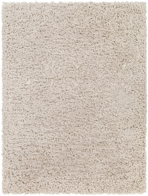 Siari Solid Oatmeal Shag Rug Rugs TriadCommerceInc