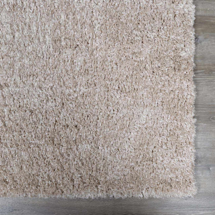 Siari Solid Oatmeal Shag Rug Rugs TriadCommerceInc