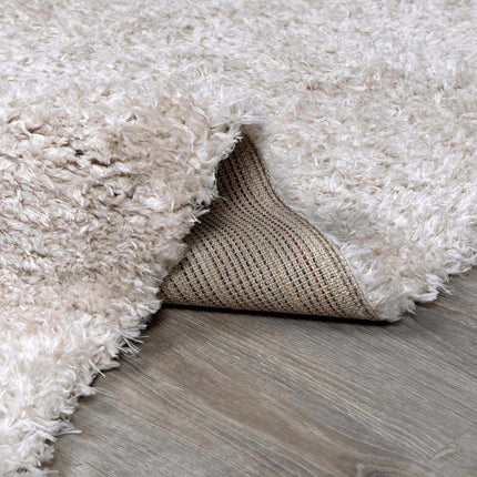 Siari Solid Oatmeal Shag Rug Rugs TriadCommerceInc