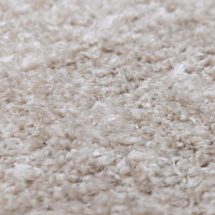 Siari Solid Oatmeal Shag Rug Rugs TriadCommerceInc