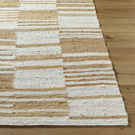 Thyra Broken-Striped Jute Rug Rugs TriadCommerceInc