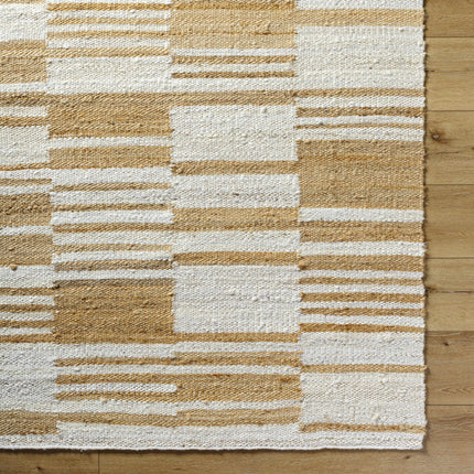 Thyra Broken-Striped Jute Rug Rugs TriadCommerceInc