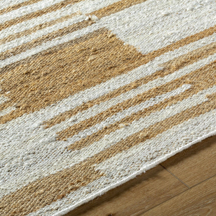 Thyra Broken-Striped Jute Rug Rugs TriadCommerceInc