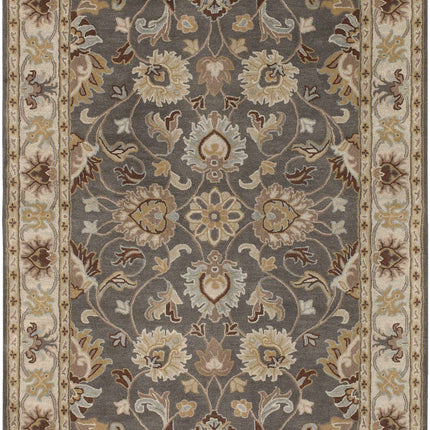 Cherryfield Hand Tufted Taupe Wool Rug Rugs TriadCommerceInc 5' x 8' Rectangle