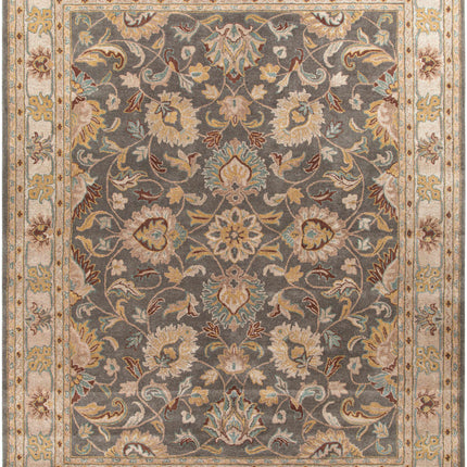 Cherryfield Hand Tufted Taupe Wool Rug Rugs TriadCommerceInc 7'6" x 9'6" Rectangle