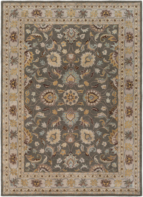 Cherryfield Hand Tufted Taupe Wool Rug Rugs TriadCommerceInc 8' x 11' Rectangle