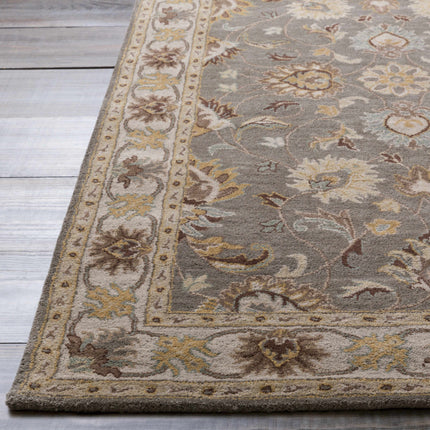 Cherryfield Hand Tufted Taupe Wool Rug Rugs TriadCommerceInc