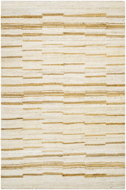 Tivon Broken-Striped Jute Rug Rugs TriadCommerceInc 5' x 7'6" Rectangle