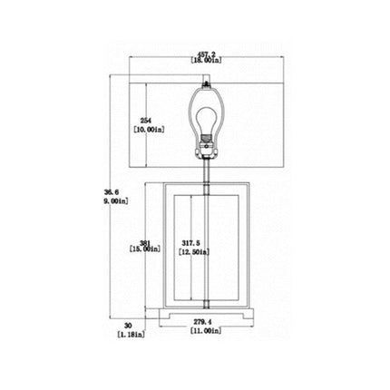 Modern Table Lamp with Shade for Bedroom Decor Home Decor > Lighting > Lamp > Table Lamps TriadCommerceInc