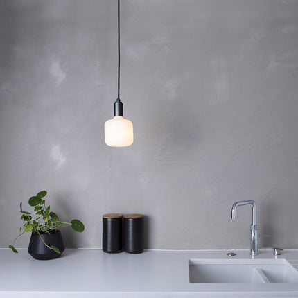 Oblo Plug-In Pendant Light in Graphite Home Decor > Lighting > Ceiling Lights > Pendant Lights TriadCommerceInc