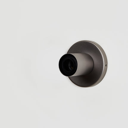 Lochan Wall Light in Graphite + Oval Dim to Warm Wall Lights TriadCommerceInc
