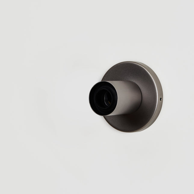 Lochan Wall Light in Graphite + Oval Dim to Warm Wall Lights TriadCommerceInc