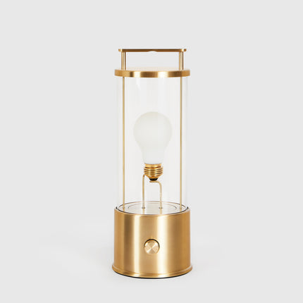 The Muse Portable Lamp in Solid Brass Portables TriadCommerceInc