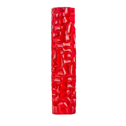 Textured Honeycomb Vase // Red, 52" Vase TriadCommerceInc   