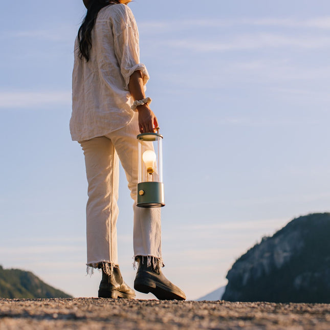 The Muse Portable Lamp in Pleasure Garden Green Portables TriadCommerceInc