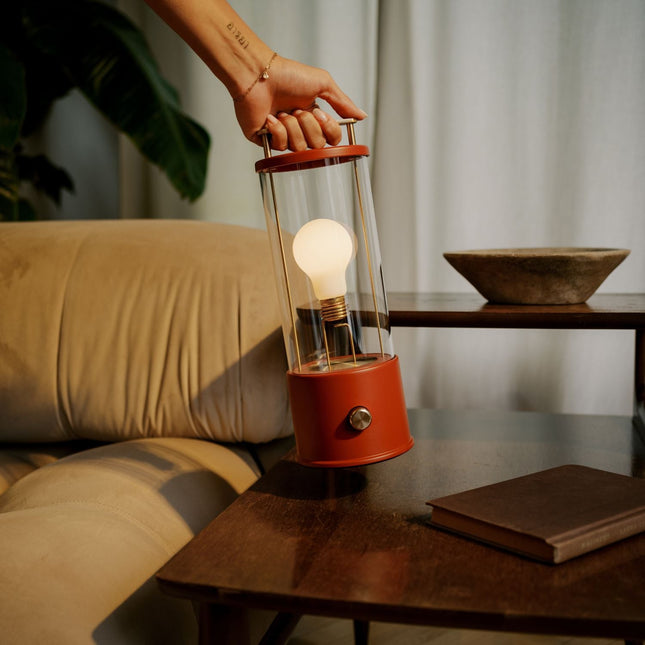 The Muse Portable Lamp in Pomona Red Portables TriadCommerceInc