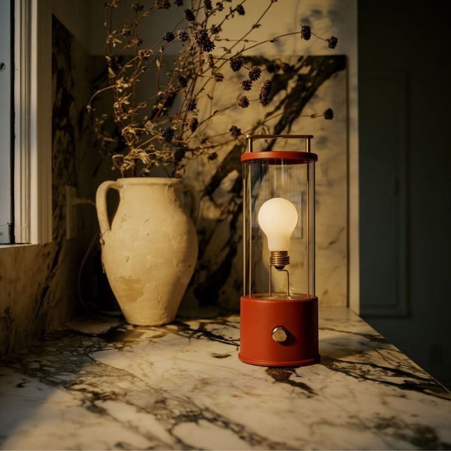 The Muse Portable Lamp in Pomona Red Portables TriadCommerceInc