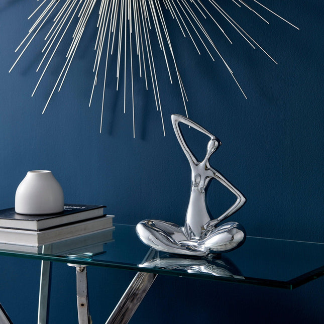 The Diana Sculpture // Small, Chrome Sculpture TriadCommerceInc   