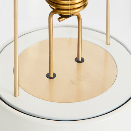 The Muse Portable Lamp in Candlenut White Home Decor > Lighting > Lamp > Table Lamps TriadCommerceInc